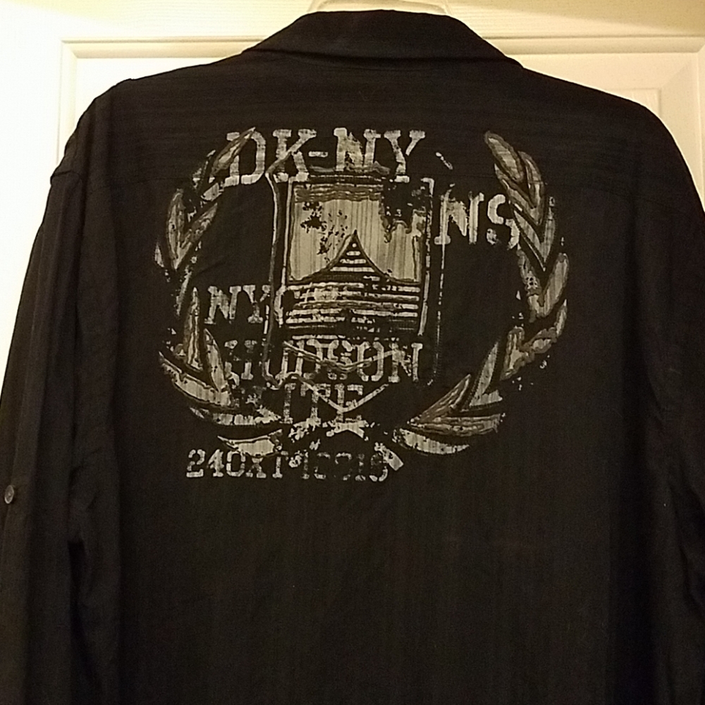 DKNY mens shirt 2xl new